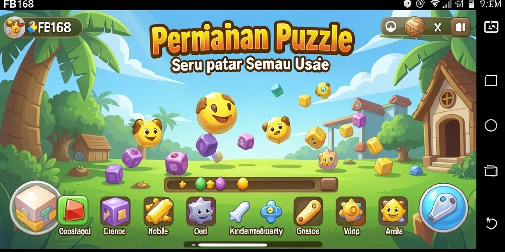Gameplay FB168 yang menantang dan menyenangkan.