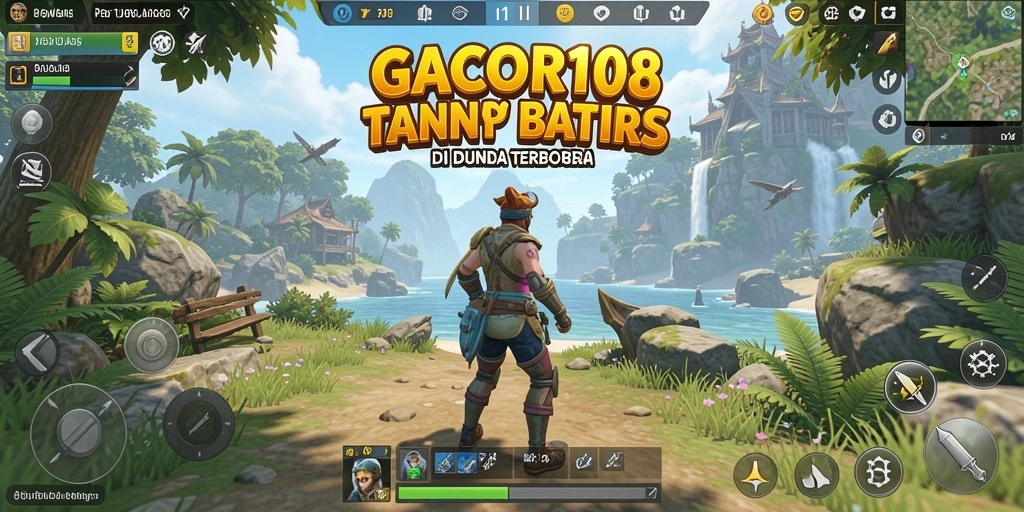 Tampilan gameplay GACOR108 yang menakjubkan di dunia terbuka.