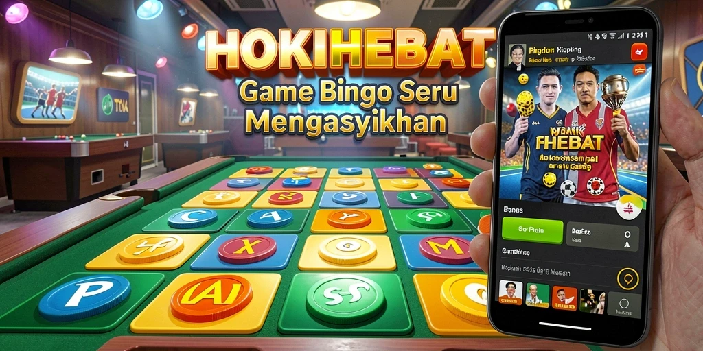 Tampilan gameplay HOKIHEBAT yang seru dan menarik.