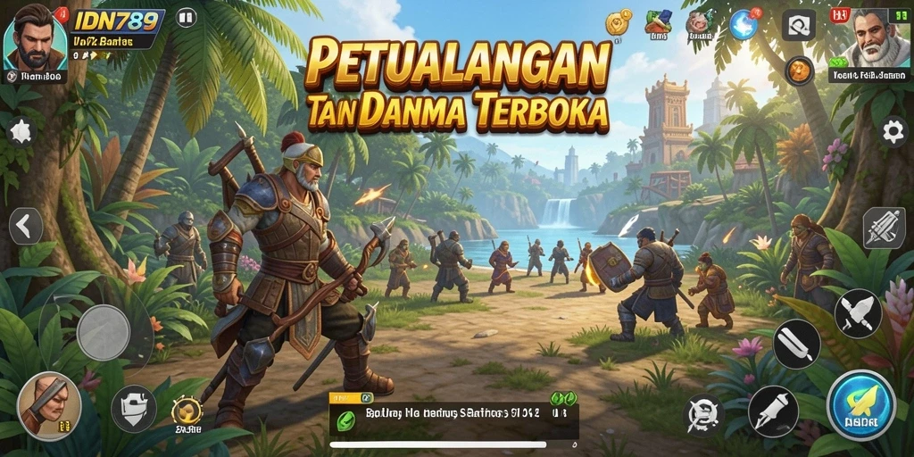 Tampilan gameplay <strong>IDN789</strong> dengan dunia Open World yang menakjubkan.