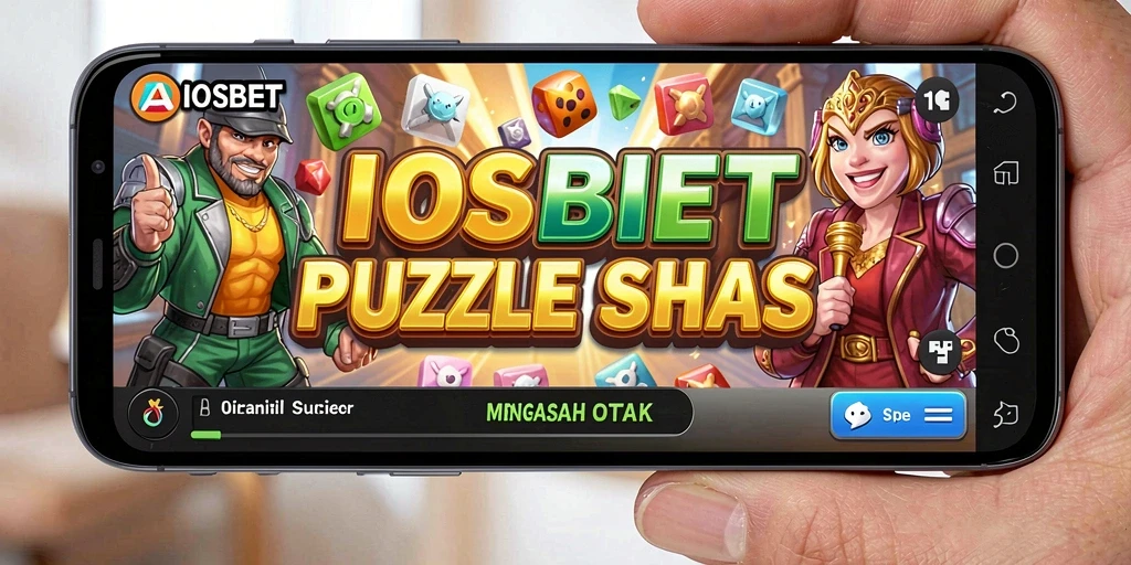 Tampilan gameplay seru dalam IOSBET dengan berbagai tantangan puzzle.