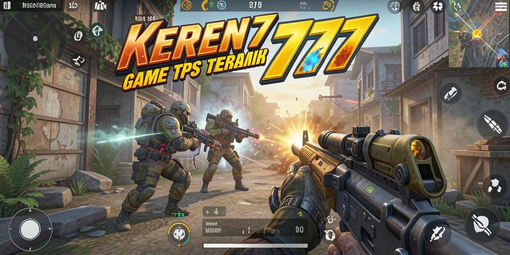 Gameplay seru KEREN777 dengan aksi pertempuran yang mendebarkan.
