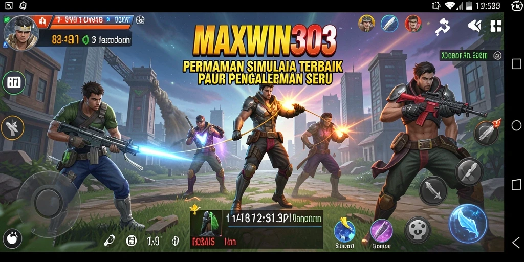 Tampilan gameplay menarik dari MAXWIN303 dengan grafis menawan.