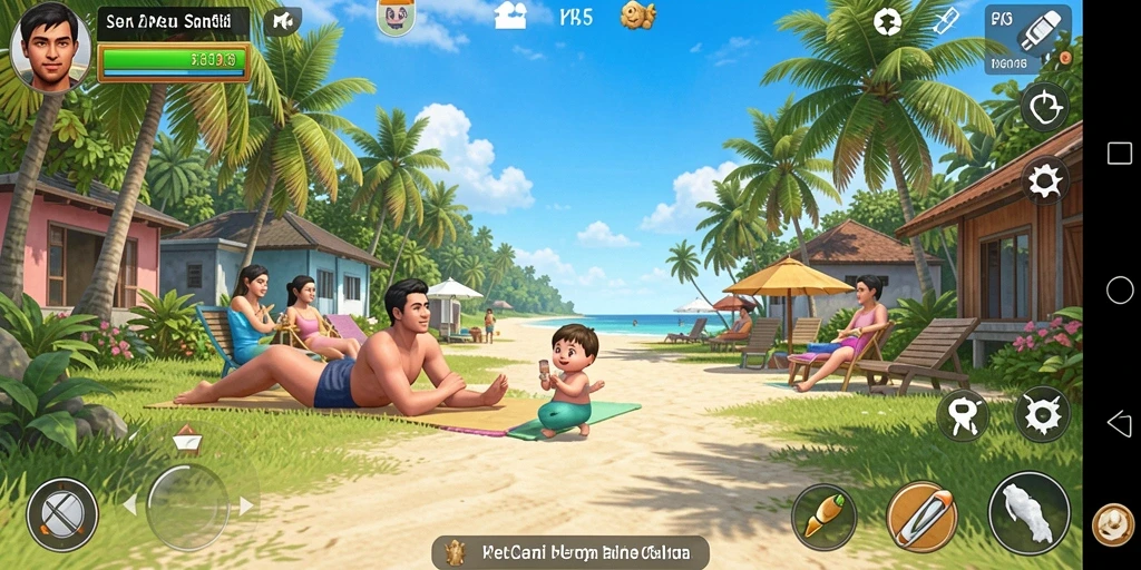 Screenshot gameplay PK95 menunjukkan keseruan saat bermain Casual.