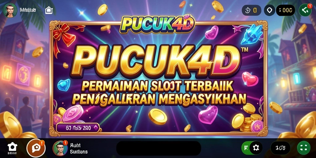 Tampilan gameplay Slot PUCUK4D yang menegangkan dan mengasyikkan.