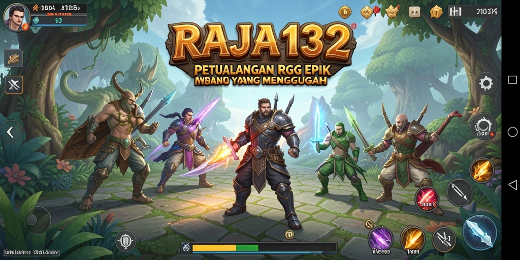 Tampilan gameplay RAJA132 yang menegangkan dan memikat hati.