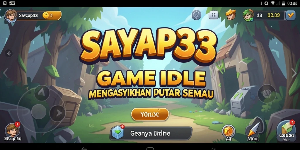 Screenshot menampilkan gameplay santai dan menarik dari SAYAP33.