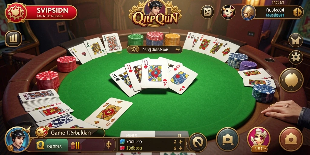 Tampilan gameplay QiuQiu yang menarik di SVIPSIDN.