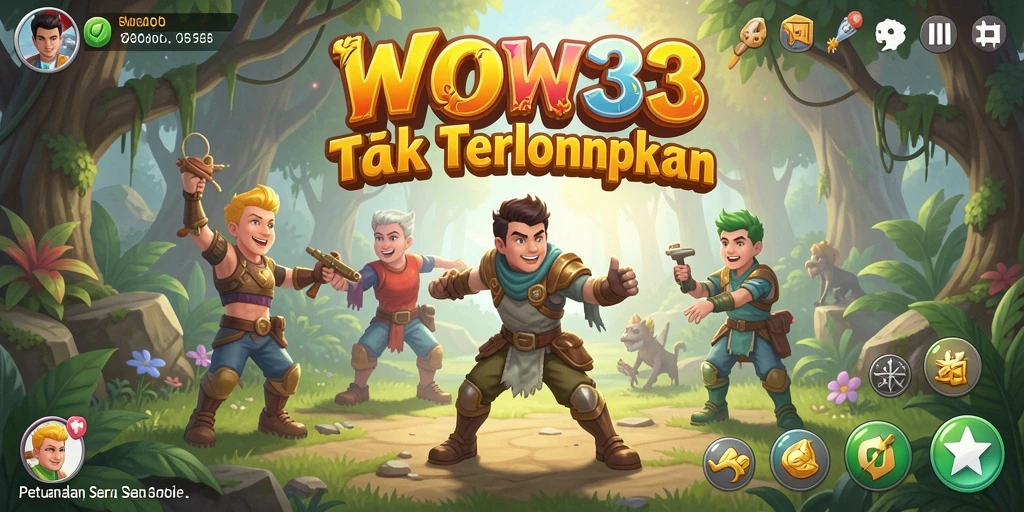 Gameplay seru dengan petualangan yang menarik di WOW33.